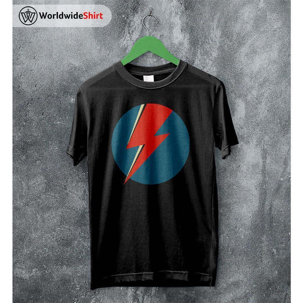 David Bowie Ziggy Stardust Album Rock Legend Music Graphic T-Shirt